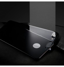 Захисне скло 4D Metal Back для iPhone 8 Plus (на задню кришку)