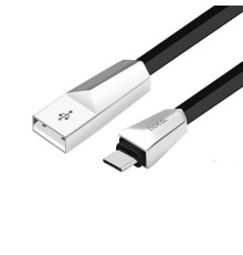 USB кабель Hoco microUSB X4 Zinc Alloy rhombus
