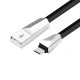 USB кабель Hoco microUSB X4 Zinc Alloy rhombus