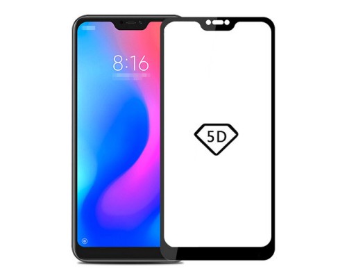 Захисне скло Xiaomi Mi8 Lite Full Glue 5D (Mocolo 0,33 мм)