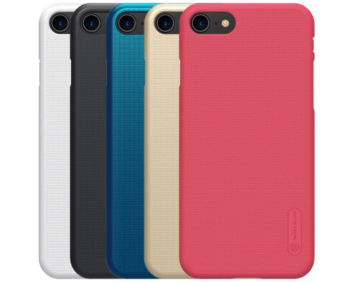 Чохол Nillkin Super Frosted Shield для Apple iPhone SE 2020 / iPhone SE 2022 Red Чохол Nillkin Super Frosted Shield для Apple iPhone SE 2020 / iPhone SE 2022 Red