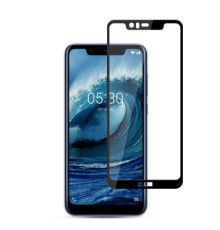 Захисне скло Nokia 5.1 Plus Full Glue 5D (Mocolo 0.33 mm)