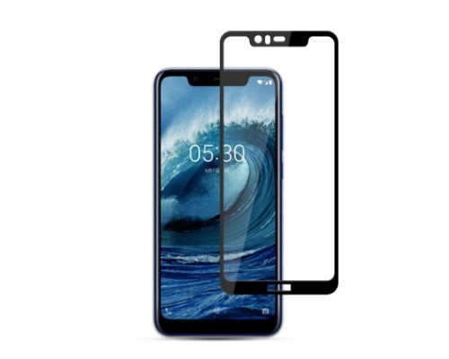 Захисне скло Nokia 5.1 Plus Full Glue 5D (Mocolo 0.33 mm) Захисне скло Nokia 5.1 Plus Full Glue 5D (Mocolo 0.33 mm)