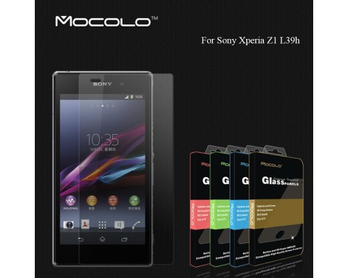 Захисне скло Sony Xperia Z1 L39h (Mocolo 0.33 mm) Захисне скло Sony Xperia Z1 L39h (Mocolo 0.33 mm)