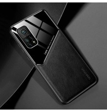 Бізнес чохол бампер GENEROUS для Xiaomi Mi 10T Pro зі скла і штучної шкіри