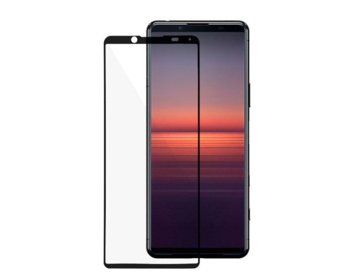 Захисне скло Sony Xperia 5 II J9211 Full Glue 5D (Mocolo 0.33 mm)