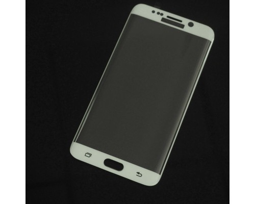 Захисне скло Samsung Galaxy S6 Edge Plus (Mocolo 0,21 мм) (Чорне, прозоре)