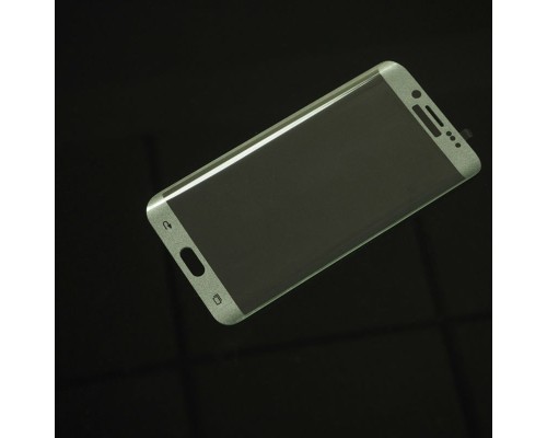 Захисне скло Samsung Galaxy S6 Edge Plus (Mocolo 0,21 мм) (Чорне, прозоре)