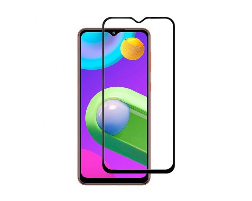 Захисне скло Samsung Galaxy M02 Full Glue 5D (Mocolo 0.33 mm)