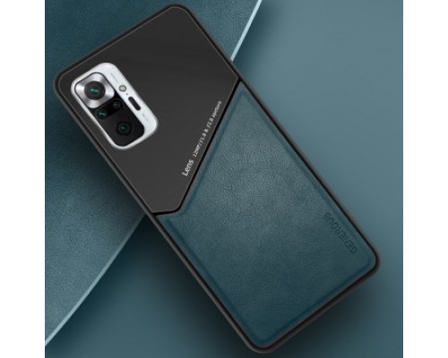 Бізнес чохол бампер GENEROUS для Xiaomi Redmi Note 10 Pro зі скла і штучної шкіри Бізнес чохол бампер GENEROUS для Xiaomi Redmi Note 10 Pro зі скла і штучної шкіри