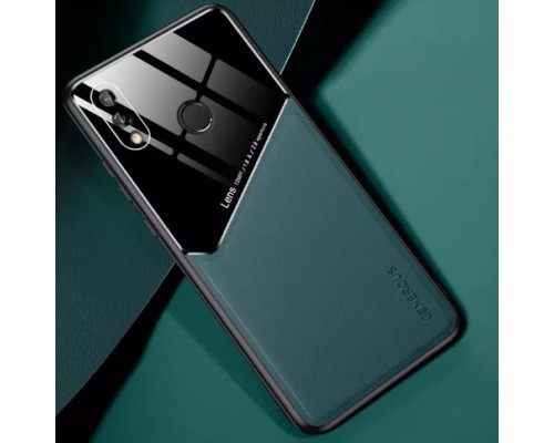 Бізнес чохол бампер GENEROUS для Huawei P Smart Z зі скла і штучної шкіри Бізнес чохол бампер GENEROUS для Huawei P Smart Z зі скла і штучної шкіри