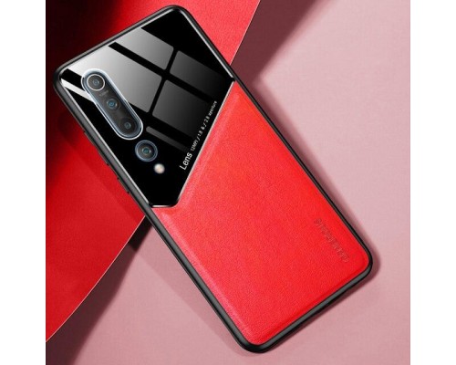 Бізнес чохол бампер GENEROUS для Xiaomi Mi 10 з скла і штучної шкіри Бізнес чохол бампер GENEROUS для Xiaomi Mi 10 з скла і штучної шкіри