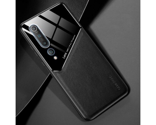 Бізнес чохол бампер GENEROUS для Xiaomi Mi 10 з скла і штучної шкіри Бізнес чохол бампер GENEROUS для Xiaomi Mi 10 з скла і штучної шкіри
