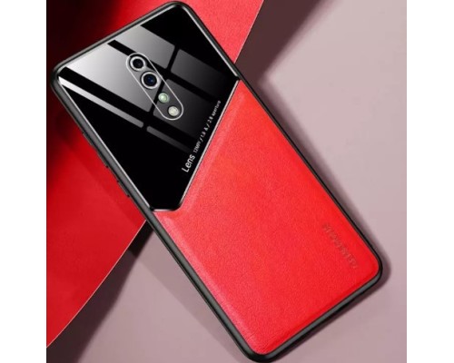 Бізнес чохол бампер GENEROUS для Oppo Reno Z зі скла і штучної шкіри Бізнес чохол бампер GENEROUS для Oppo Reno Z зі скла і штучної шкіри