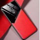 Бізнес чохол бампер GENEROUS для Oppo Reno Z зі скла і штучної шкіри