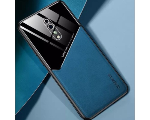 Бізнес чохол бампер GENEROUS для Oppo Reno Z зі скла і штучної шкіри Бізнес чохол бампер GENEROUS для Oppo Reno Z зі скла і штучної шкіри