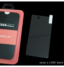 Защитное стекло Sony Xperia Z L36h Back (Mocolo 0,33мм)