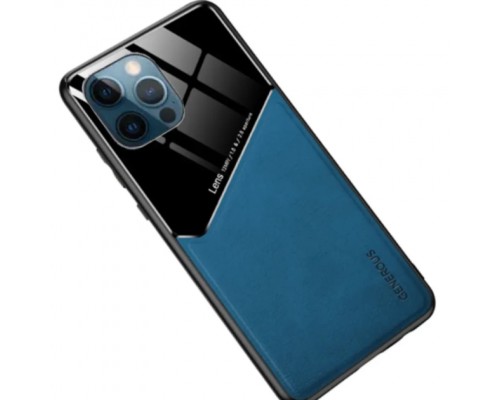 Бізнес чохол бампер GENEROUS для Apple iPhone 14 Pro Max зі скла та штучної шкіри Бізнес чохол бампер GENEROUS для Apple iPhone 14 Pro Max зі скла та штучної шкіри