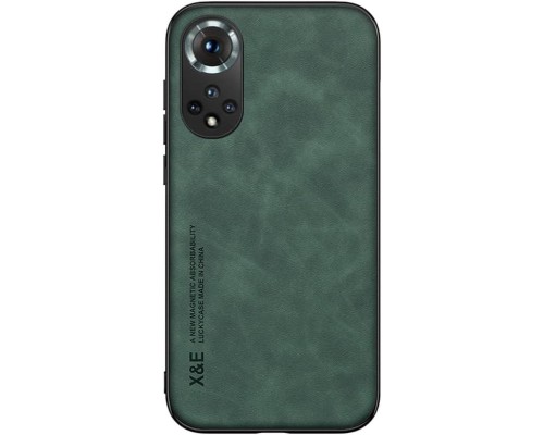 Шкіряний чохол Sheepskin з магнітом для Huawei Nova 9 / Honor 50 Green Шкіряний чохол Sheepskin з магнітом для Huawei Nova 9 / Honor 50 Green