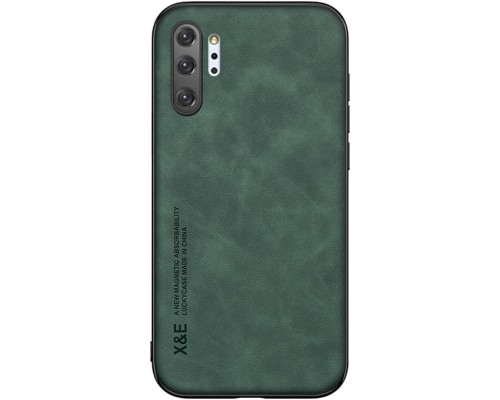 Шкіряний чохол Sheepskin з магнітом для Samsung Galaxy Note 10 Plus Green Шкіряний чохол Sheepskin з магнітом для Samsung Galaxy Note 10 Plus Green