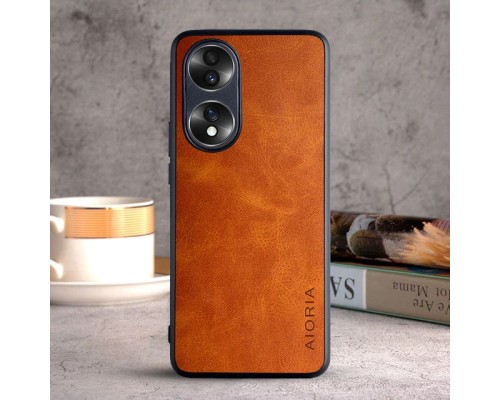 Шкіряний чохол AIORIA Vintage для Huawei Honor 70 orange Шкіряний чохол AIORIA Vintage для Huawei Honor 70 orange