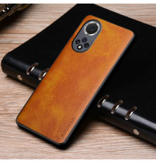Шкіряний чохол AIORIA Vintage для Huawei Nova 9 orange