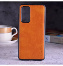 Шкіряний чохол AIORIA Vintage для Huawei P40 orange