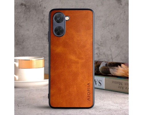 Шкіряний чохол AIORIA Vintage для Realme C33 / C33 2023 orange Шкіряний чохол AIORIA Vintage для Realme C33 / C33 2023 orange
