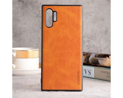 Шкіряний чохол AIORIA Vintage для Samsung Galaxy Note 10 Plus orange Шкіряний чохол AIORIA Vintage для Samsung Galaxy Note 10 Plus orange