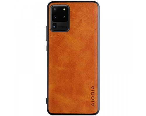 Шкіряний чохол AIORIA Vintage для Samsung Galaxy S20 Ultra orange Шкіряний чохол AIORIA Vintage для Samsung Galaxy S20 Ultra orange