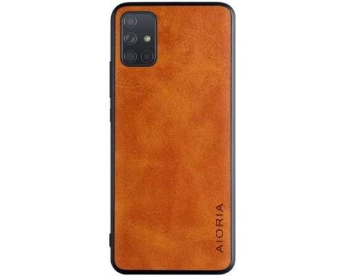 Шкіряний чохол AIORIA Vintage для Samsung Galaxy M51 orange Шкіряний чохол AIORIA Vintage для Samsung Galaxy M51 orange