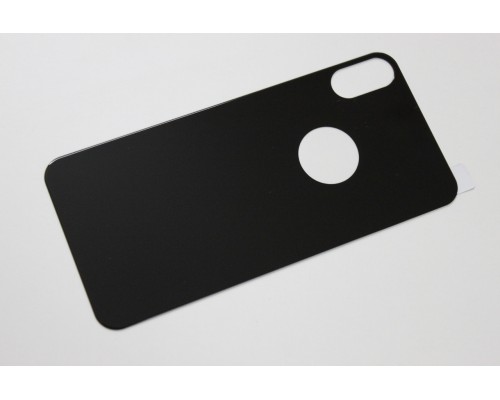 Захисне скло 4D Back для iPhone X (на задню кришку)