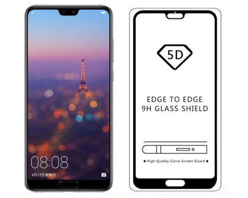Захисне скло Huawei Ascend P20 Full Glue 5D (Mocolo 0.33 mm)