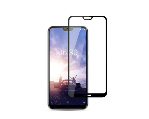 Захисне скло Nokia X6 2018 Full Cover (Mocolo 0.33 mm) Захисне скло Nokia X6 2018 Full Cover (Mocolo 0.33 mm)