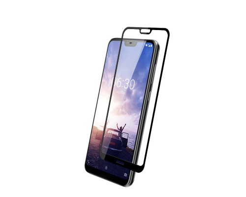 Захисне скло Nokia X6 2018 Full Cover (Mocolo 0.33 mm) Захисне скло Nokia X6 2018 Full Cover (Mocolo 0.33 mm)