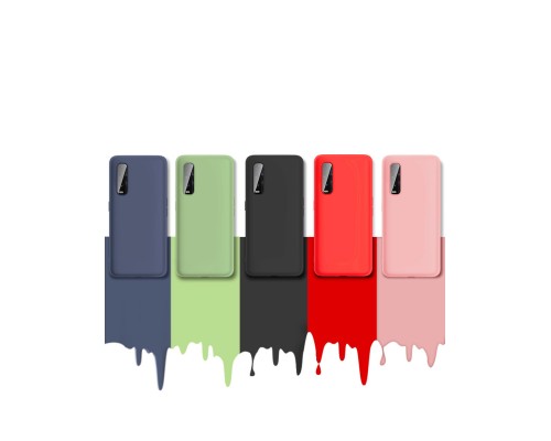 Силіконовий чохол Liquid Silicone Case Oppo Find X2