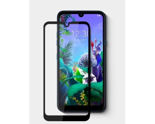 Захисне скло LG Q60 Full Glue 5D (Mocolo 0.33 mm)
