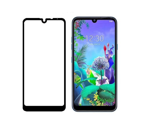 Захисне скло LG Q60 Full Glue 5D (Mocolo 0.33 mm)