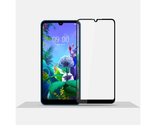 Захисне скло LG Q60 Full Glue 5D (Mocolo 0.33 mm)