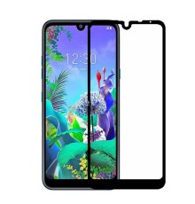 Захисне скло LG Q60 Full Glue 5D (Mocolo 0.33 mm)