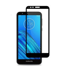 Захисне скло Motorola Moto E6 Full Glue 5D (Mocolo 0.33 mm)