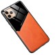 Бізнес чохол бампер GENEROUS для Apple Iphone 11 Pro зі скла і штучної шкіри