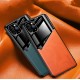 Бізнес чохол бампер GENEROUS для Apple Iphone 11 Pro зі скла і штучної шкіри