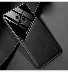 Бізнес чохол бампер GENEROUS для Huawei Mate 30 з скла і штучної шкіри