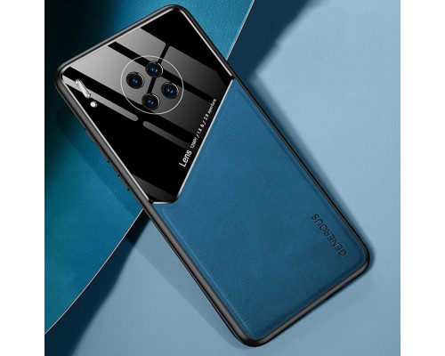 Бізнес чохол бампер GENEROUS для Huawei Mate 30 з скла і штучної шкіри Бізнес чохол бампер GENEROUS для Huawei Mate 30 з скла і штучної шкіри