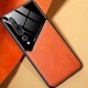 Бізнес чохол бампер GENEROUS для Xiaomi Mi 10 Pro зі скла і штучної шкіри