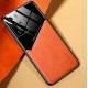 Бізнес чохол бампер GENEROUS для Huawei P30 Pro зі скла і штучної шкіри