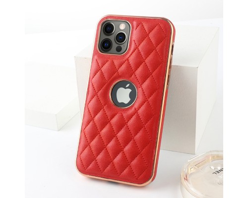 Розкішний м'який чохол Premium Lambskin case для Apple Iphone 12 Pro Max Red Розкішний м'який чохол Premium Lambskin case для Apple Iphone 12 Pro Max Red