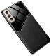 Бізнес чехол бампер GENEROUS для Samsung Galaxy S22 Plus 5G зі скла і штучної шкіри