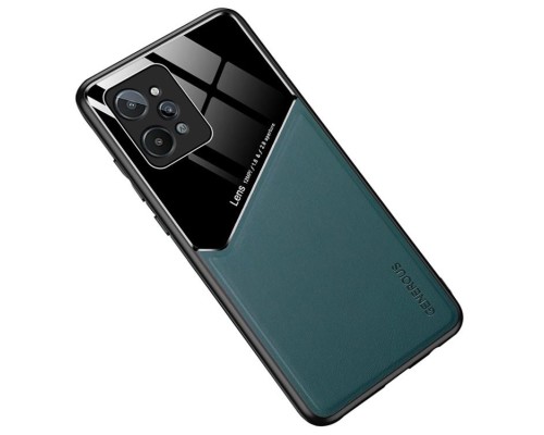 Бізнес чехол бампер GENEROUS для Realme C31 зі скла і штучної шкіри Бізнес чехол бампер GENEROUS для Realme C31 зі скла і штучної шкіри